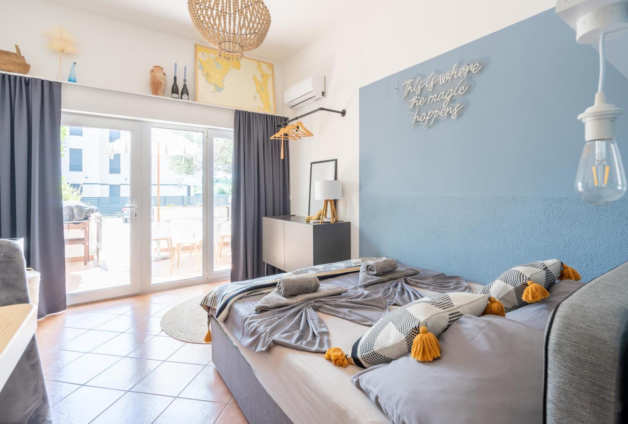 App Akumal-25M Zum Meer, Privatparkplatz, 50 Zoll Smart Tv, Sat Medulin Bagian luar foto